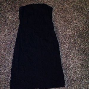 Black ESPRIT strapless dress